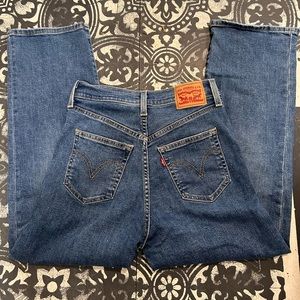 Levi’s Ribcage Straight Ankle 26 Light Indigo